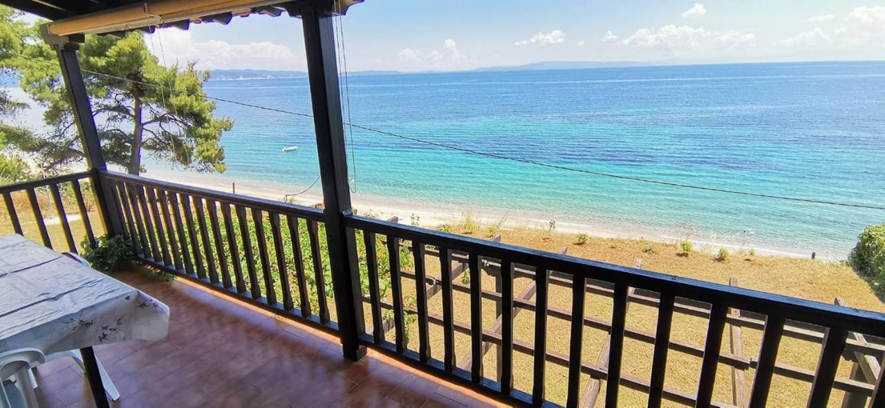 Sangue Blu Beachfront Villa Apartment Айос-Ніколаос Екстер'єр фото